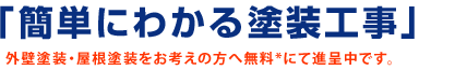 簡単にわかる塗装工事